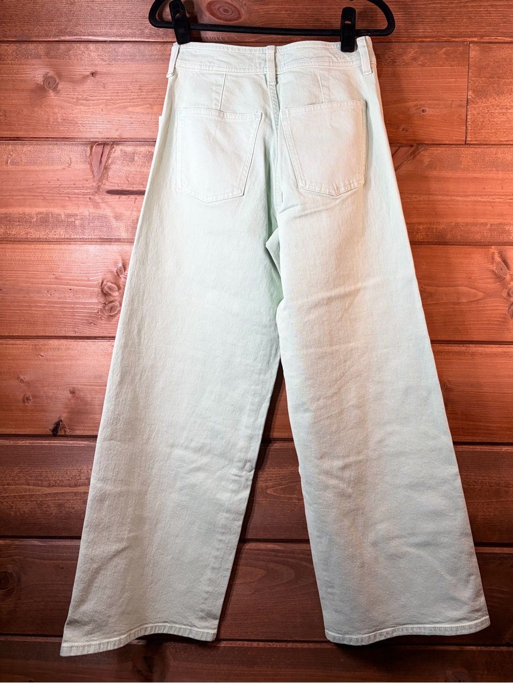 Universal Thread High-Rise Wide Leg Jeans in Mint - Picture 7 of 9
